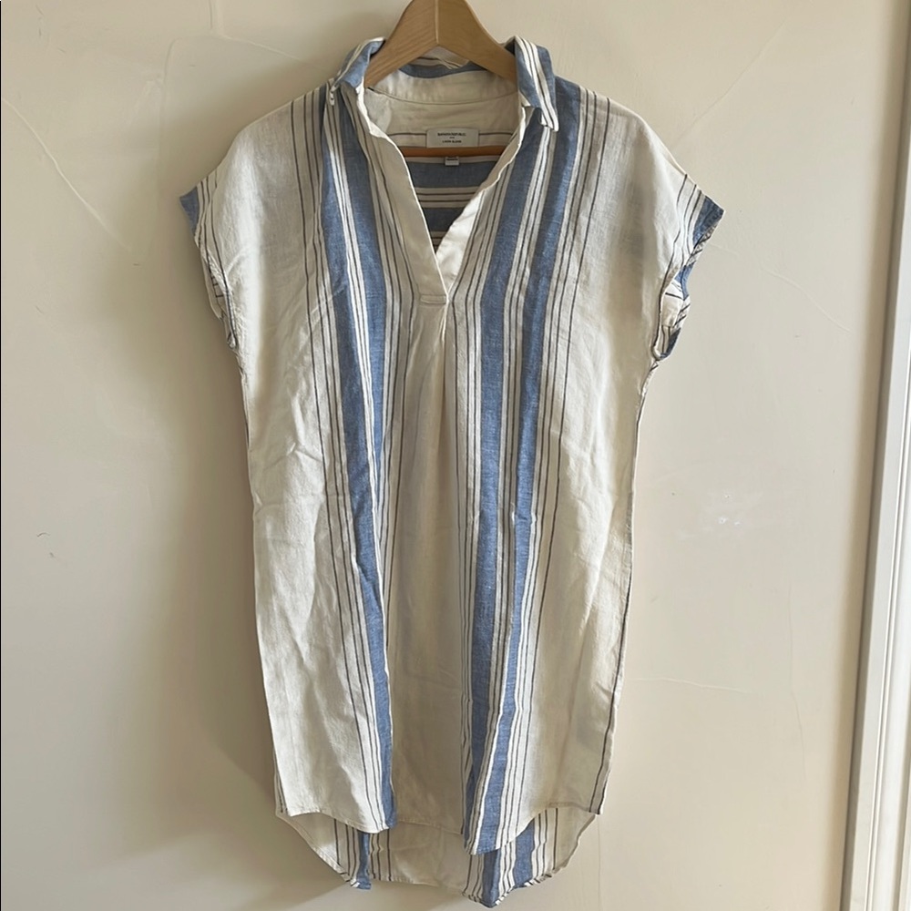 Banana republic linen blend dress size XS
